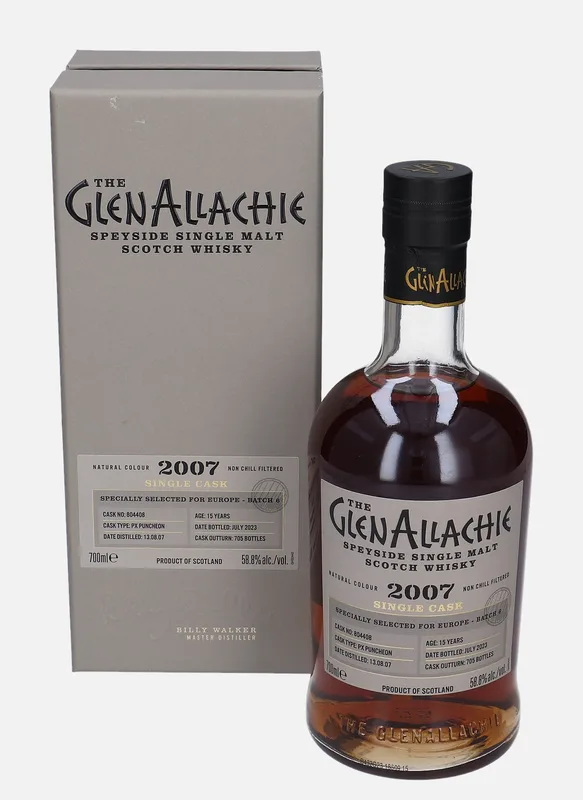 Glenallachie – 2007 15 Year Old Single Cask Batch 6