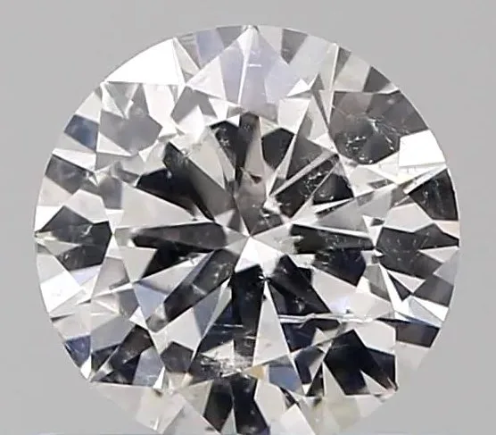 1 pcs Diamond (Natural) - 0.50 ct - Round - F - SI2 - International Gemological Institute (IGI) - *VG EX None*