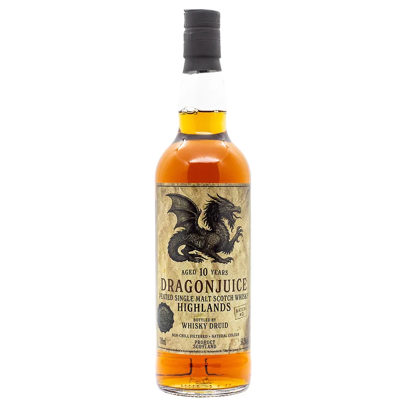Whisky Druid Dragonjuice 10 Years Old Batch #2 Peated (70cl, 50.2%)