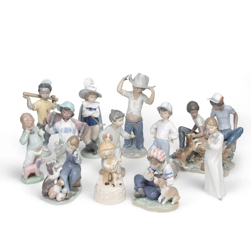 A Collection Of Lladró, Nao And Continental Figures comprising Starting Forward (Rotary International)
