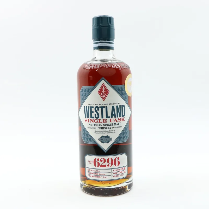 Westland 7 Year Old Single Cask #6296 Whisky Exchange Exclusive