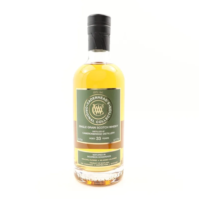 Cameronbridge – 33 Year Old Cadenhead’s (70cl, 42.7%)