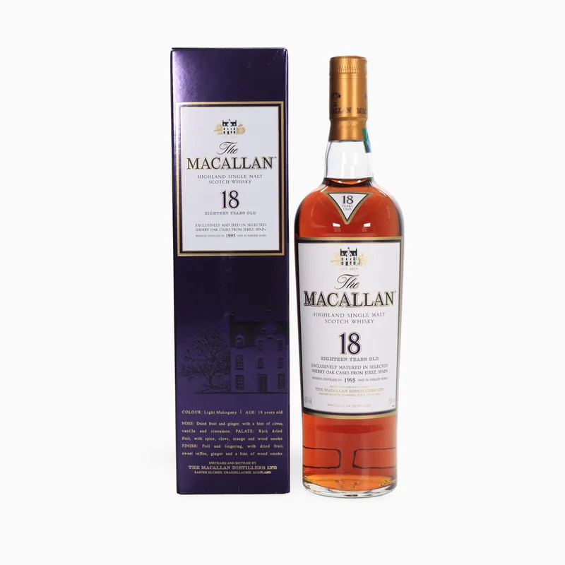 Macallan – 18 Year Old (1995) Sherry Oak