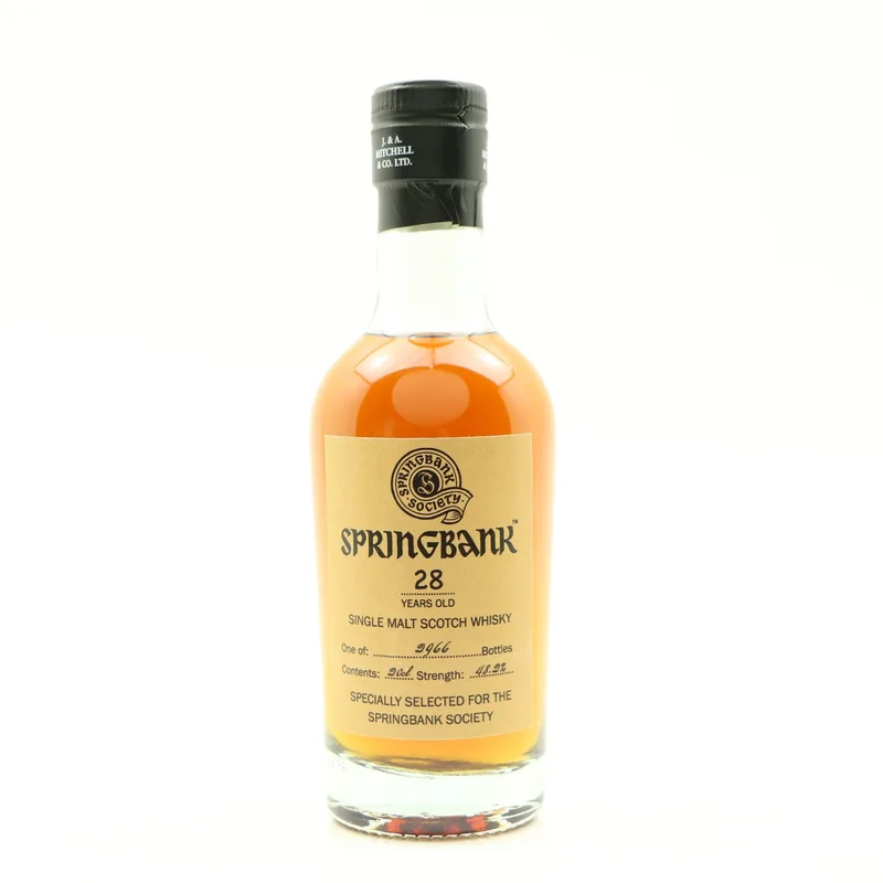 Springbank – 28 Year Old Society Bottling 20cl (20cl, 48.2%)