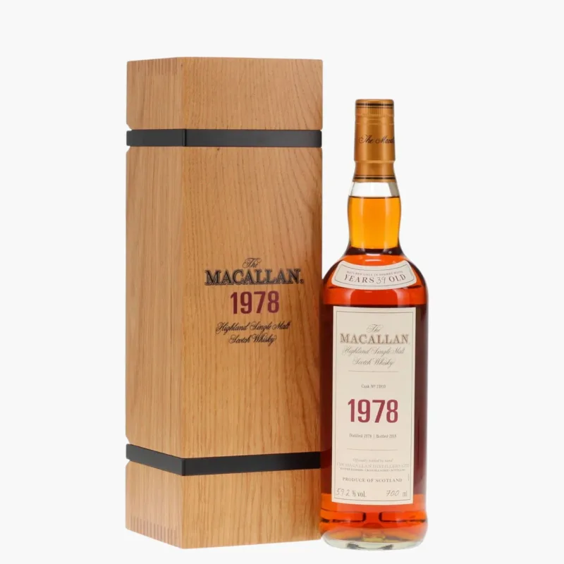 The Macallan – Fine & Rare 39 Year Old 1978 Cask #13810 (70cl, 59.2%)