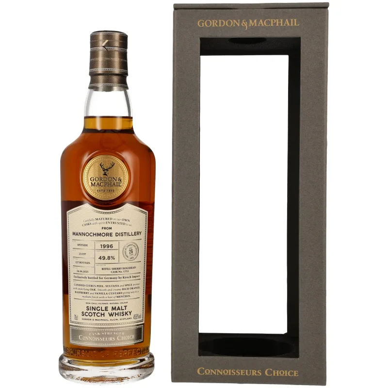 Mannochmore – 26 Year Old 1996/2023 Gordon & Macphail #1752