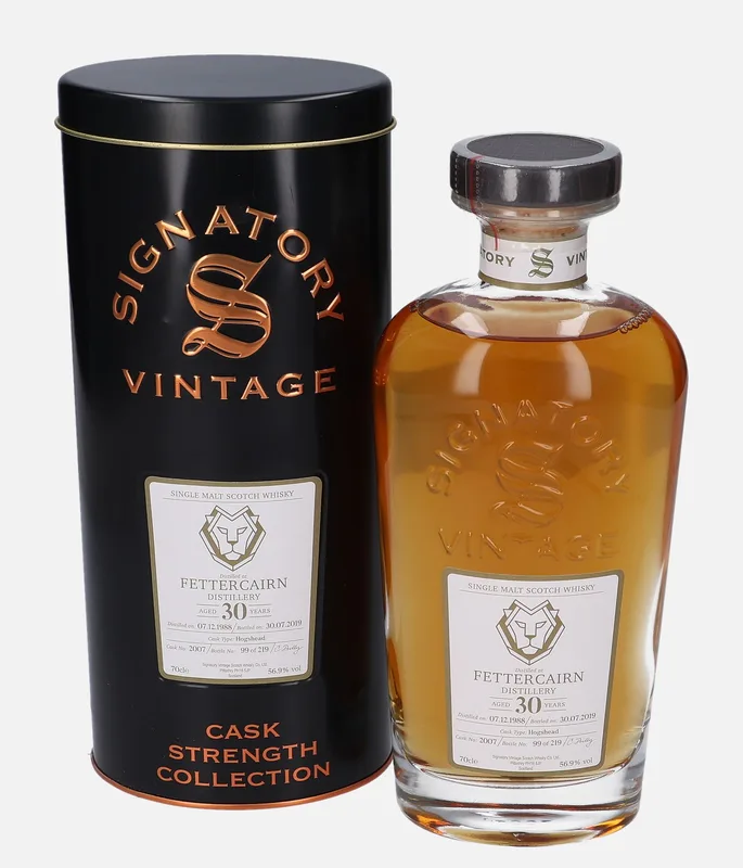 Fettercairn – 1988 30 Year Old Signatory Vintage Scotch Whisky Co. Cask Strength Collection