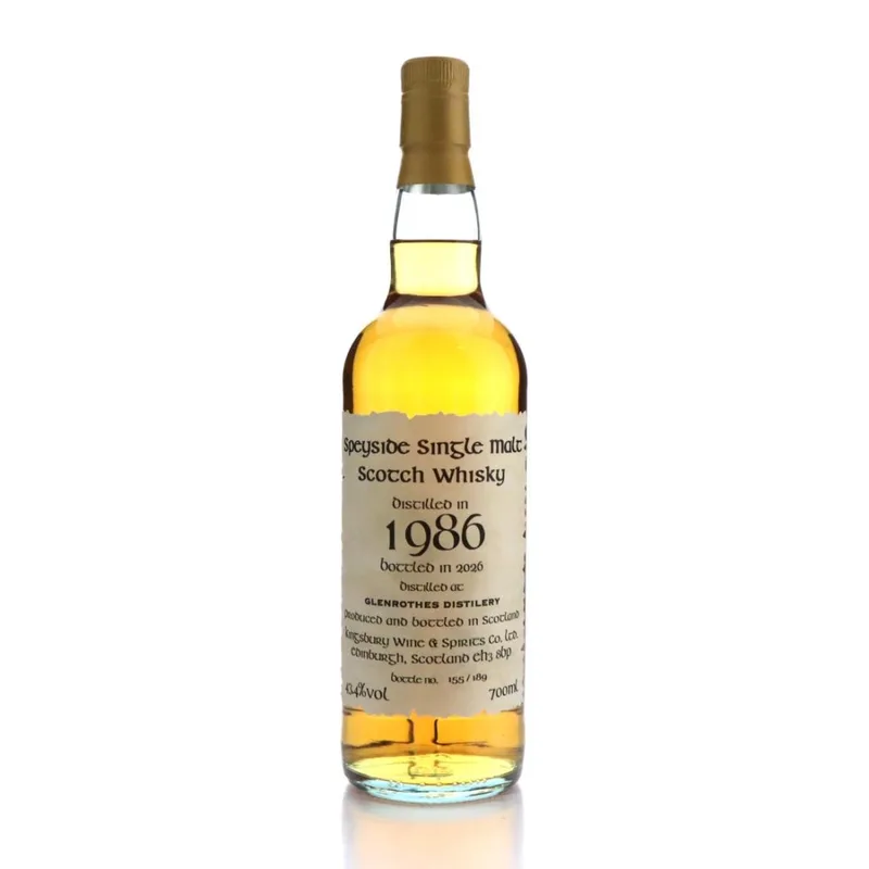 Glenrothes – 1986 40 Year Old (70cl, 43.40%)