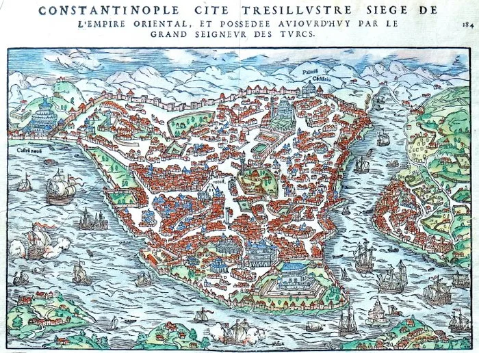 Türkiye - Istanbul; Antoine du Pinet - Constantinople cité tresillustre - 1564