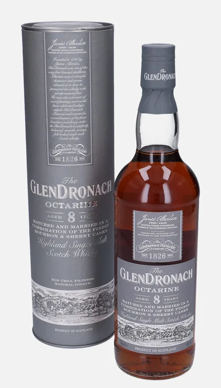 Glendronach – Octarine 8 Year Old (70cl, 46%)