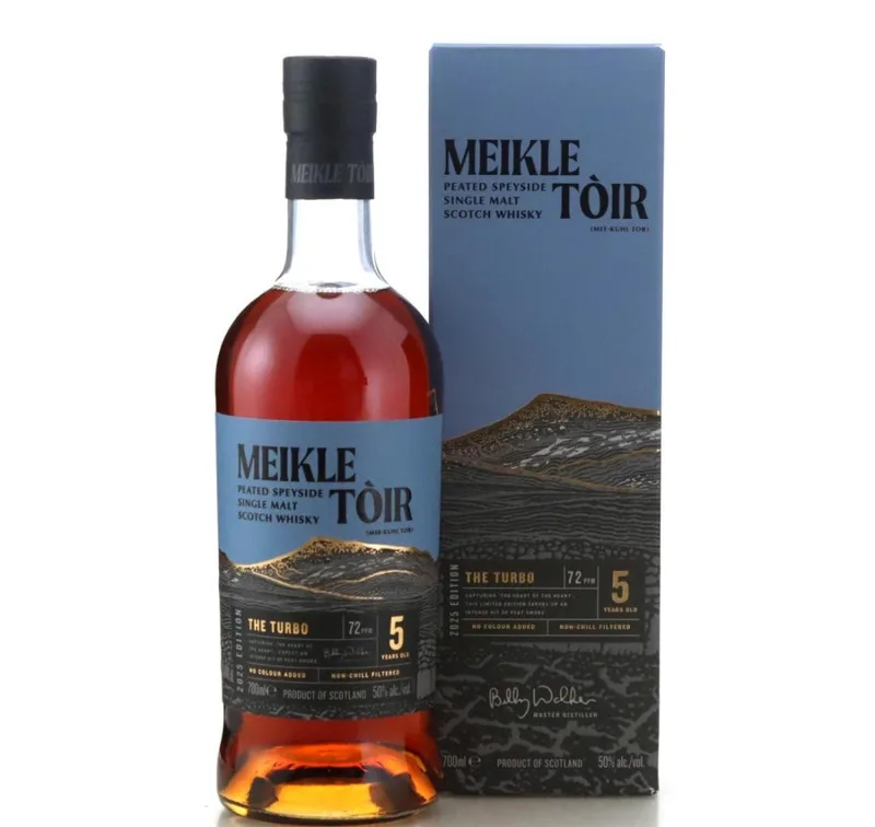 Meikle Tòir The Turbo 5 Year Old 2025 Edition (70cl, 50%)