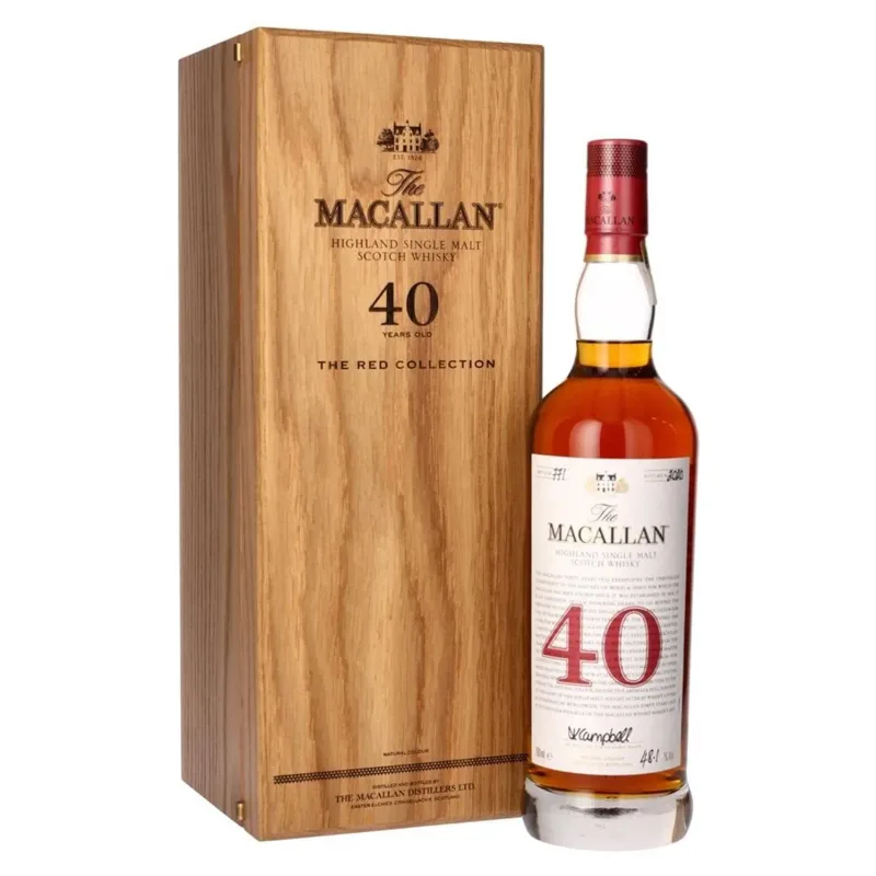 Macallan – Red Collection 40 Year Old