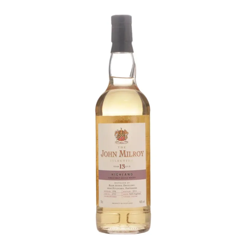 Blair Athol – 1998 The John Milroy Selection 13 Year Old (70cl, 46.00%)