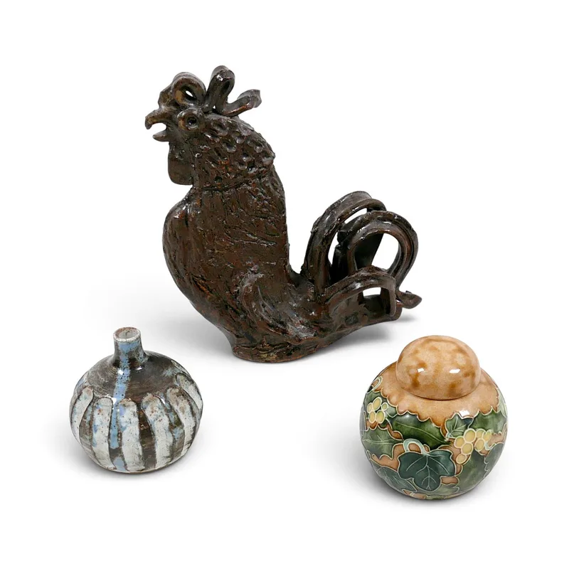 Three Studio Pottery Ceramics