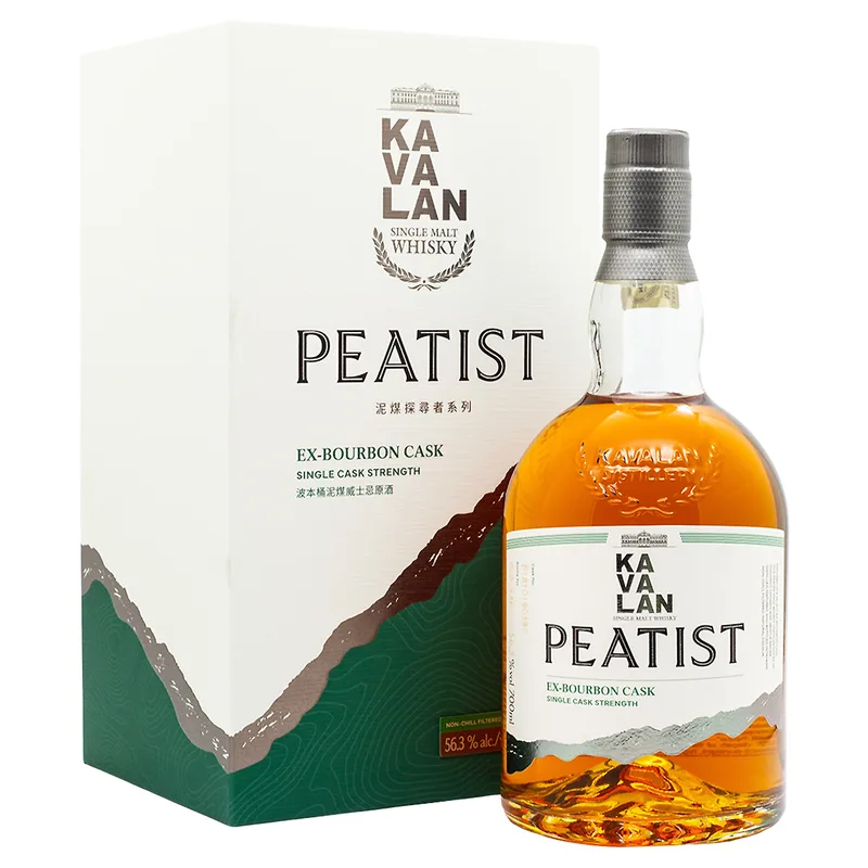 Kavalan – Peatist Ex-Bourbon Cask B181018019D (70cl, 56.3%)