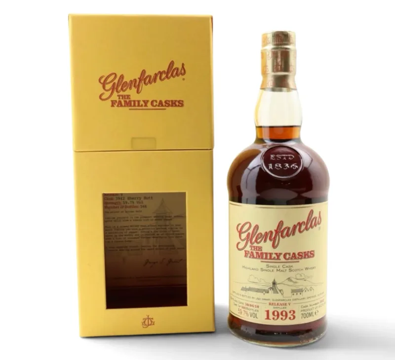 Glenfarclas – 1993 Family Cask Release V (70cl, 59.7%)