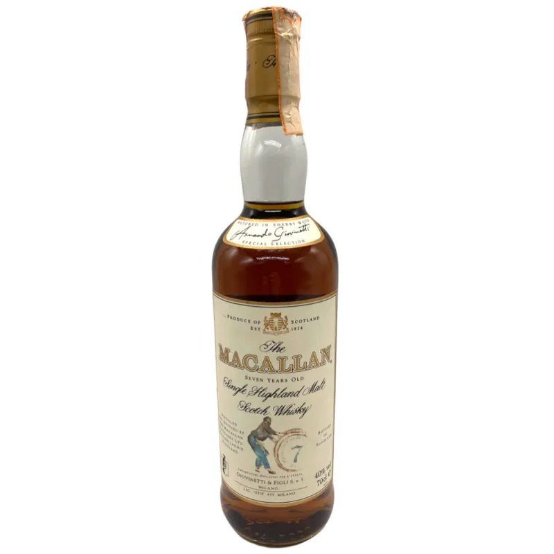 The Macallan 7 Years Old Giovinetti & Figli (70cl, 40%)