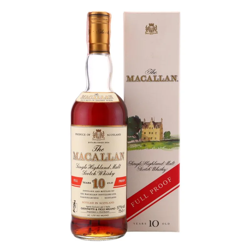 Macallan – 10 Year Old Full Proof (75cl, 57.00%)