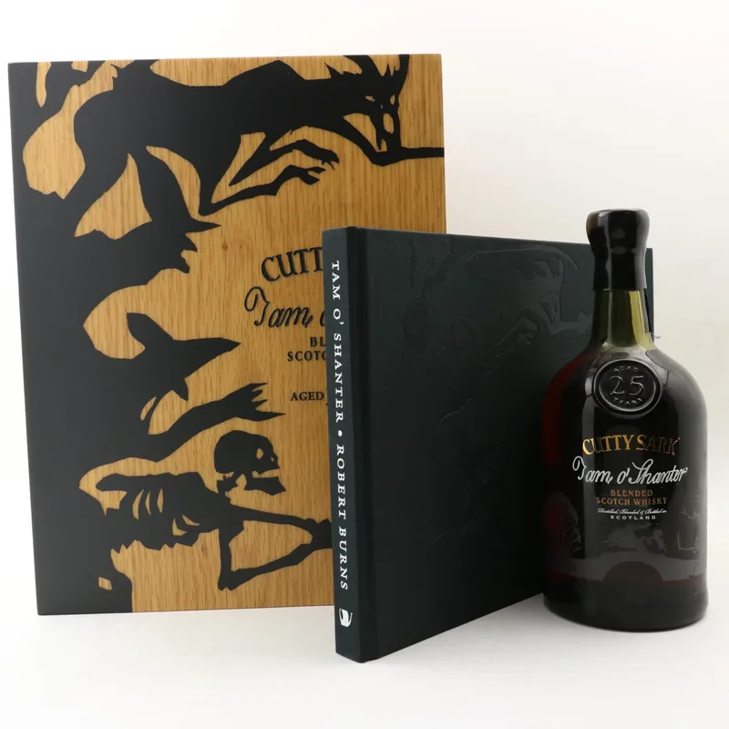 Cutty Sark – 25 Year Old Tam O’Shanter & Book (70cl, 46.5%)