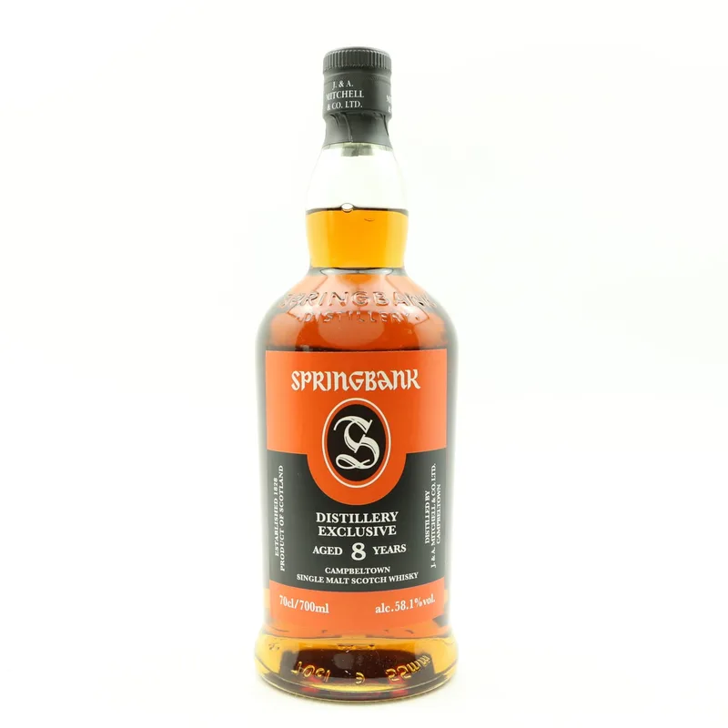 Springbank – 2018 8 Year Old Distillery Exclusive (70cl, 58.1%)