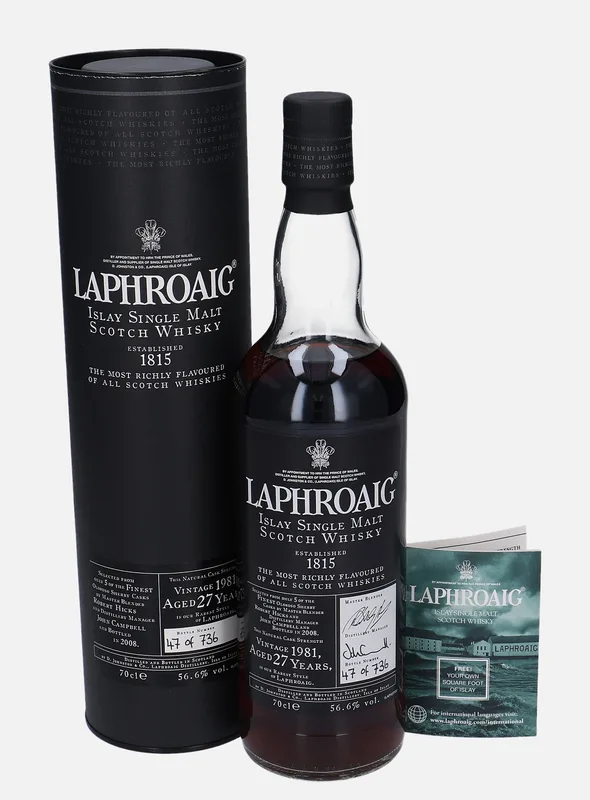 Laphroaig – 1981 27 Year Old