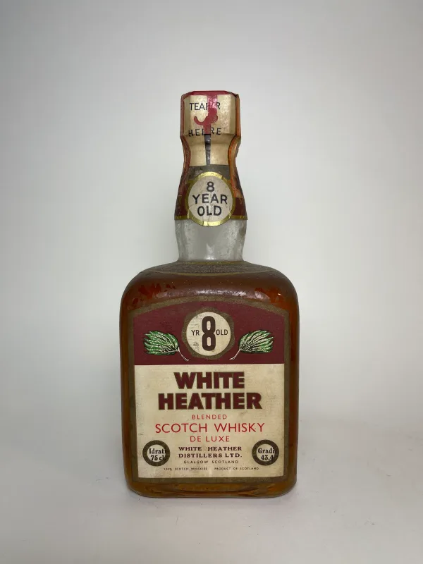 White Heather 8 Year Old Blended Scotch Whisky - 1960s (75cl, 43.4%)