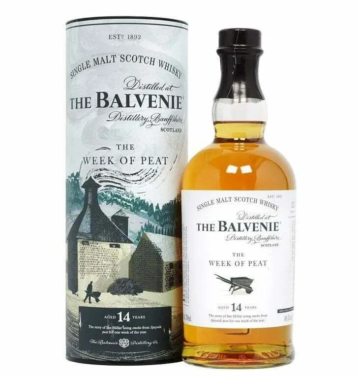 The Balvenie – 14 Years Old The Week of Peat (Stories Series) (70cl, 48.3%)