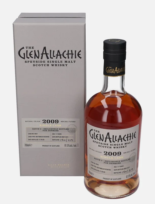 Glenallachie – 2009 11 Year Old Single Cask