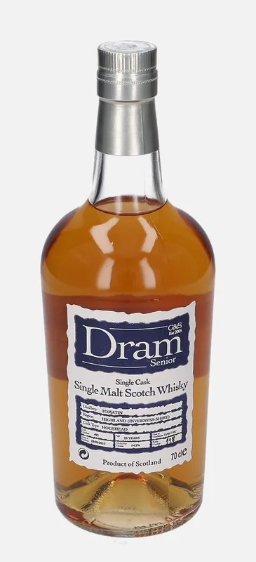 Tomatin – 1987 23 Year Old The Scottish Liqueur Centre Senior Dram