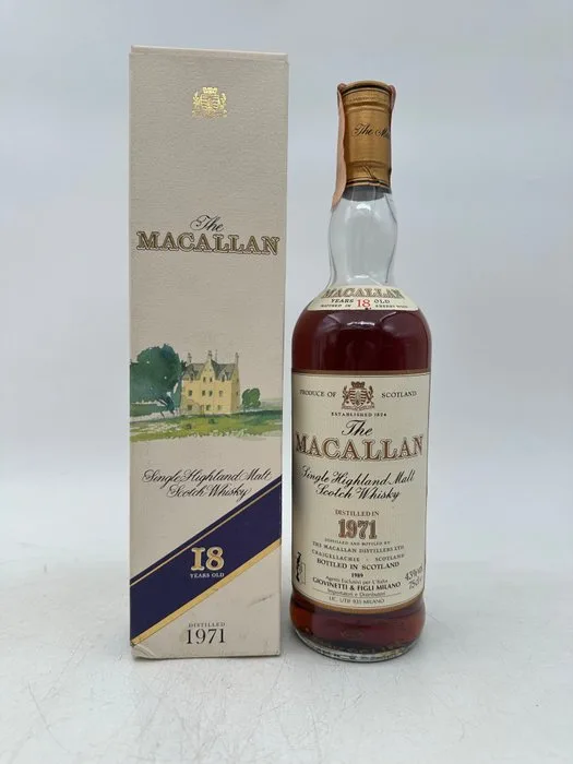 Macallan 1971 18 years old Sherry Wood - b. 1989 - 75cl