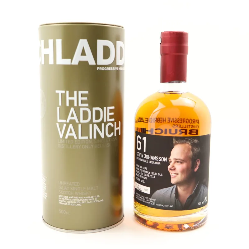 Bruichladdich – VALINCH 61 KEVIN JOHANSSON 50CL (50cl, 63.8%)
