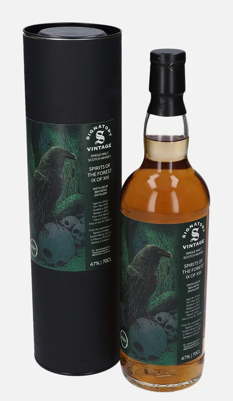 Ben Nevis – 2014 8 Year Old Signatory Vintage Scotch Whisky Co. Spirits of the Forest IX of XIII