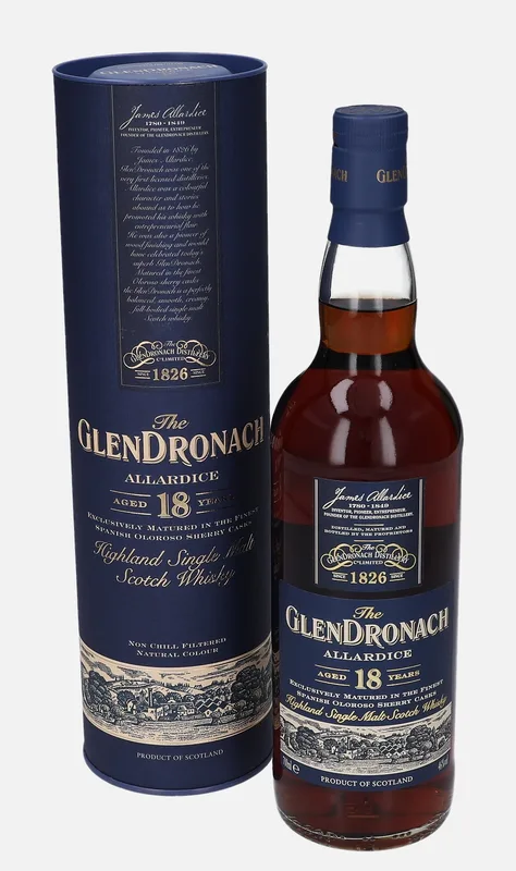 Glendronach – Allardice 18 Year Old (70cl, 46%)