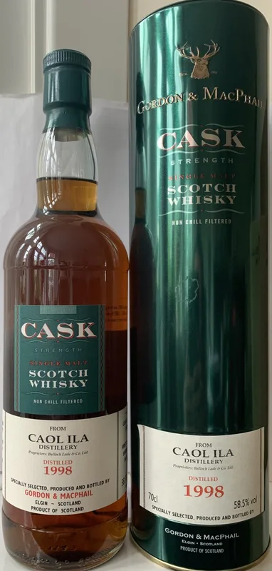 Caol Ila – 11 Year Old 1998 Gordon & MacPhail First Fill Sherry Butt #12878