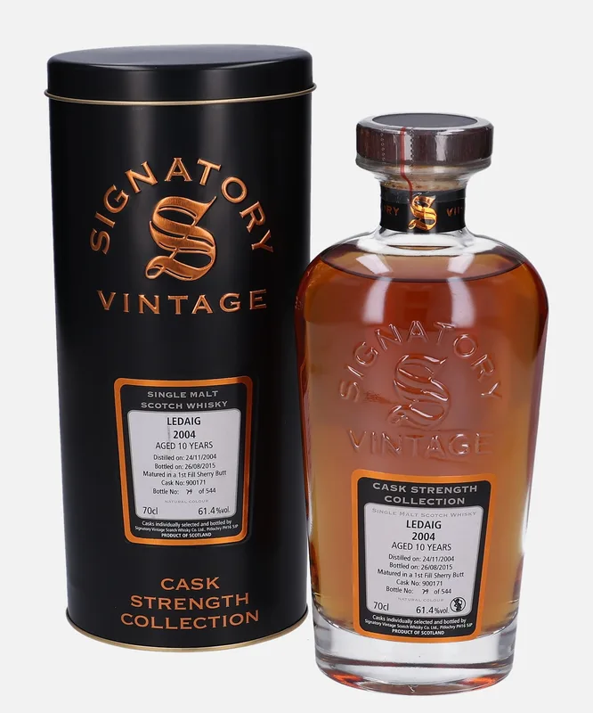 Tobermory – 2004 10 Year Old Signatory Vintage Scotch Whisky Co. Cask Strength Collection