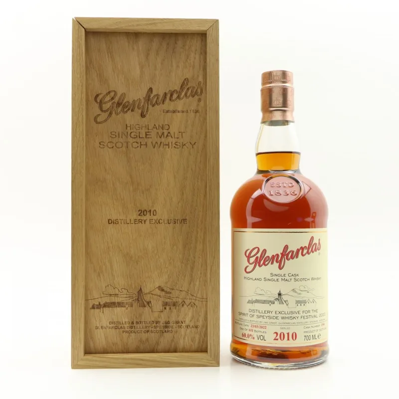 Glenfarclas – 2010 Cask #1546 for The Spirit of Speyside Whisky Festival 2022 (70cl, 60%)