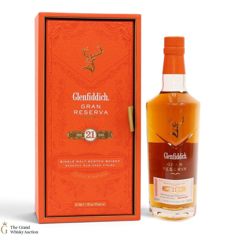 Glenfiddich – 21 Year Old - Reserva Rum Cask Finish (70cl, 40%)