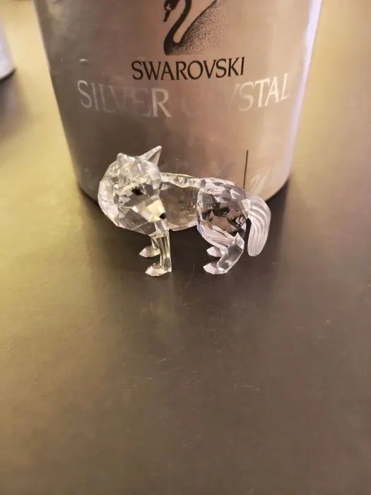 Swarovski - Figurine - Wolf - 207549 - Box - Crystal