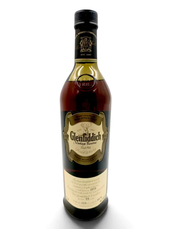 Glenfiddich – 1973 33 Year Old Vintage Reserve #9874 (70cl, 46.5%)