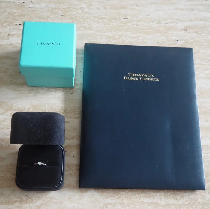 Tiffany & Co. - Engagement ring Platinum Diamond (Natural)