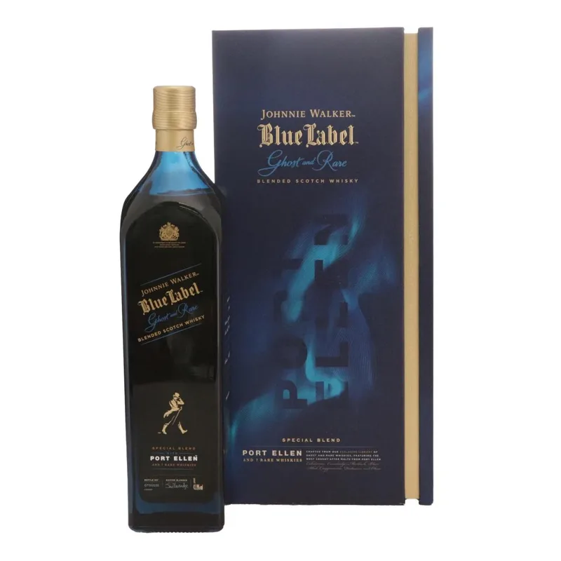 Johnnie Walker – Blue Label Ghost & Rare Special Blend with Port Ellen