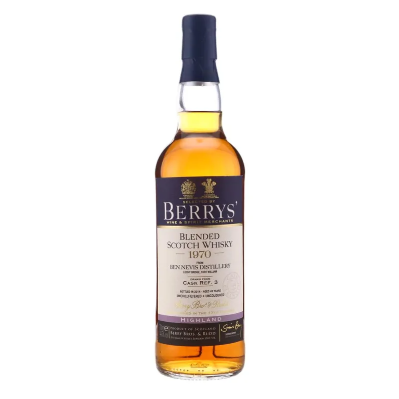 Ben Nevis – 1970 Berrys' 43 Year Old Single Blend