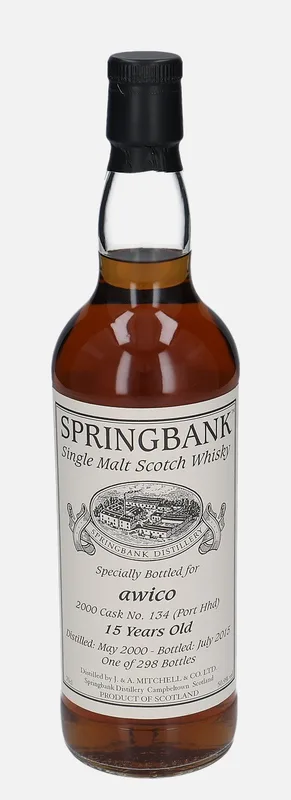 Springbank – 2000 15 Year Old (70cl, 50.9%)
