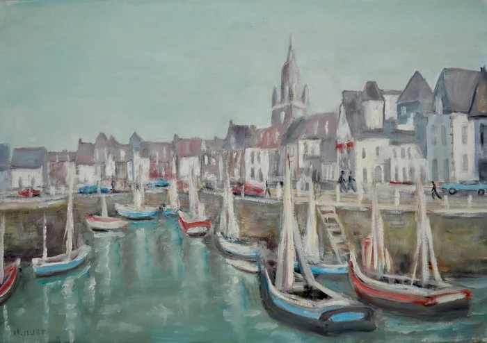 Heni Huet (XX) - Le port du Croisic