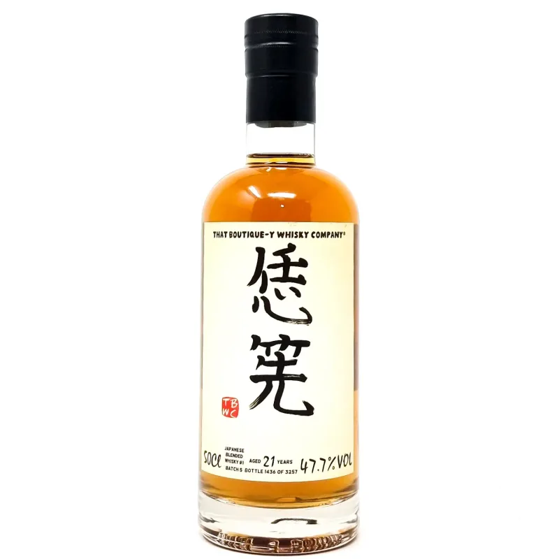 That Boutique-y Whisky Company Japanese Blended Whisky 21 Year Old Batch 5