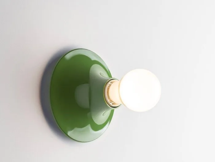 Artemide - Vico Magistretti - Lamp (3) - Teti GREEN - polycarbonate