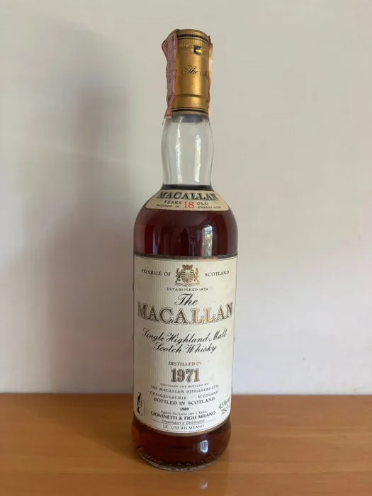 Macallan 1971 18 years old Sherry Wood - b. 1989 - 75cl