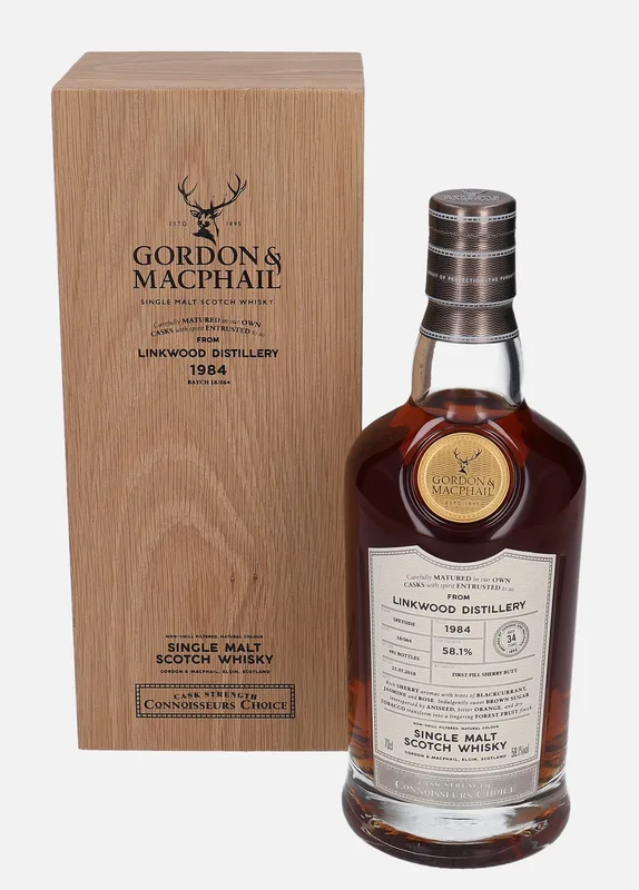 Linkwood – 1984 34 Year Old Gordon & MacPhail Connoisseurs Choice 18/064