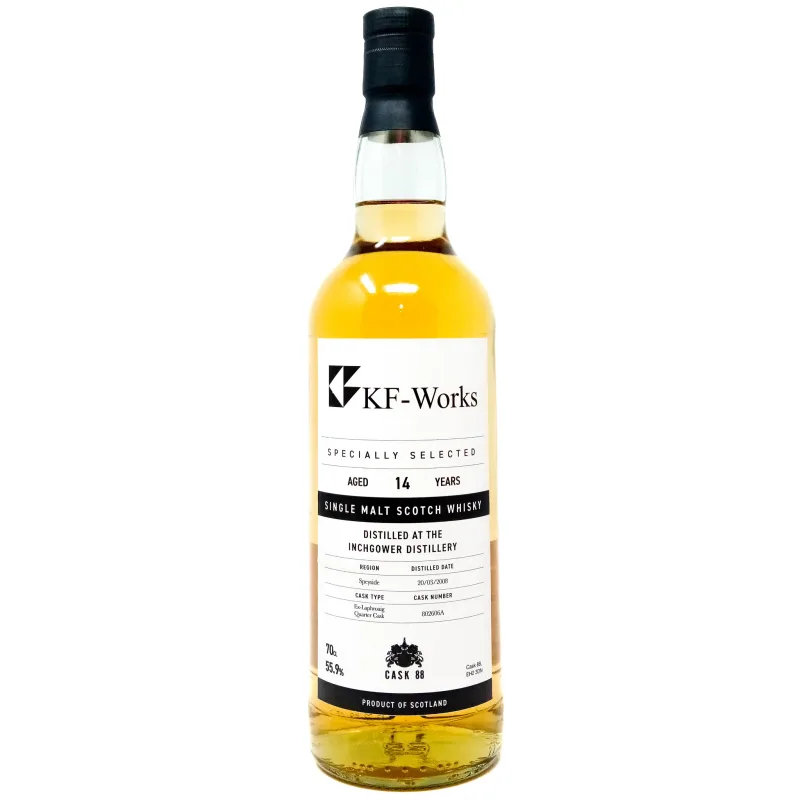 Inchgower – 2008 14 Year Old KF-Works Cask 88