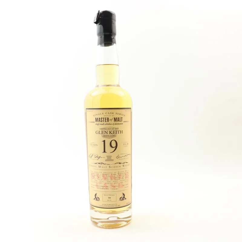 Glen Keith – 1995 19 Year Old Master Of Malt (70cl, 56.6%)